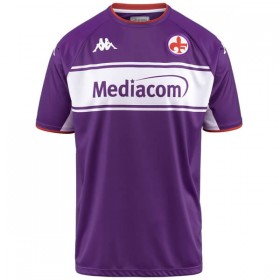 Koszulka ACF Fiorentina Domowe Stroje Piłkarskie 2021/22 Krótki Rękaw